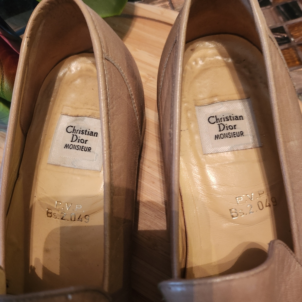 Christian Dior Monsieur leather shoes size 7.5 - Picture 3 of 8